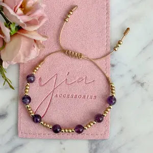 Peace Serenity- Amethyst Bracelet