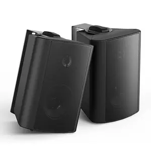 Herdio Living Room 4-6.5 Inch Home Theater Speaker - Zone Sound Optimization (TV Wall/Sofa Side) | , Bluetooth 5.0, Clear Dialogue (Black/White)