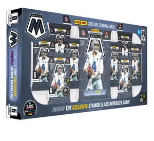 2025 Mosaic Football Jumbo Stained Glass Exclusive Box - NFL Trading Cards