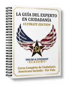 Libro de Ciudadanía 128 - Curso Completo de Ciudadanía Incluido - Por Vida (Videos y Audios)