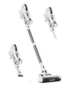 50Kpa Cordless Vacuum Cleaner, 500W Stick Vacuum, 65 Mins Runtime and 2.5H Fast Charging, LED Light Touch Screen, for Pet Hair/Carpet/Floor