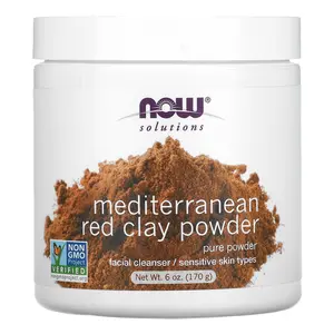 NOW Foods Solutions, Mediterranean Red Clay Powder, 6 oz (170 g)