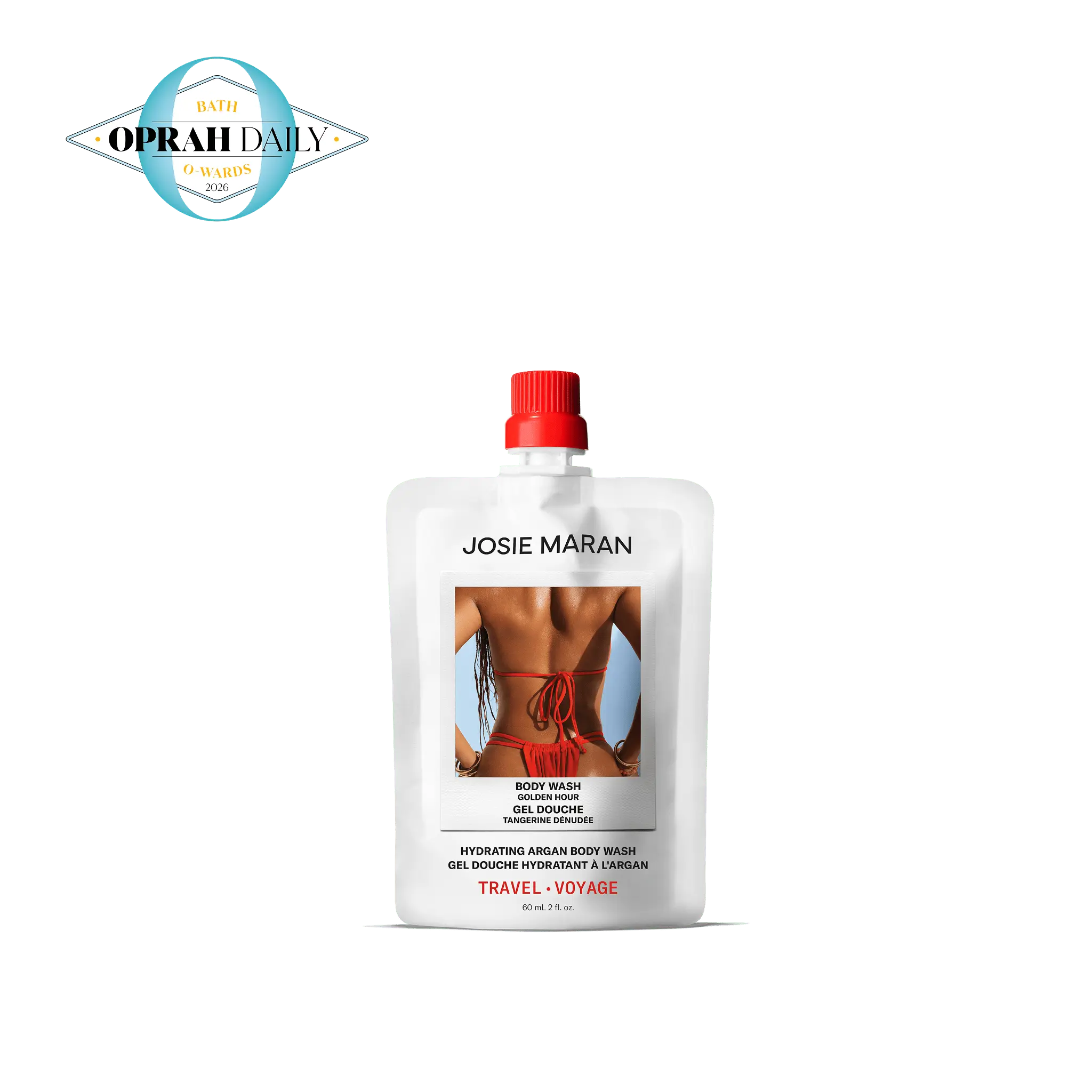Hydrating Argan Body Wash Travel 