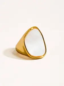 Calypso Natural Shell Statement Ring