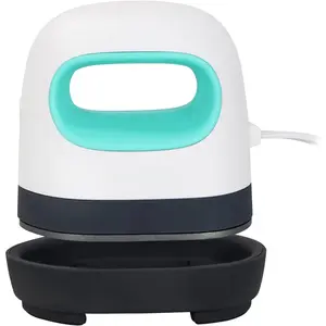 Mini Heat Press Machine Easy to Use for T Shirts Shoes Hats Small HTV Iron  Vinyl Projects Portable Heating Transfer Iron Green