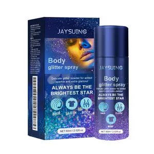 Jaysuing Flash Spray, Party Atmosphere Brightening Glitter Powder Highlighter Spray Makeup Cosmetic setting spray