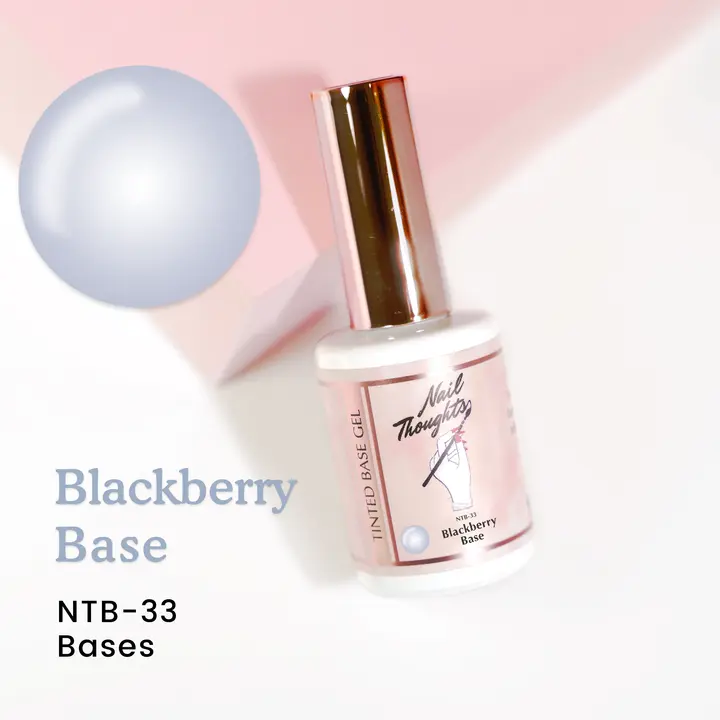 Kokoist X Nail Thoughts Tinted Base Gel - NTB-33 Blackberry BASE Builder Gel Base