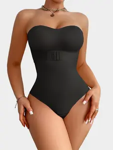 New bustier Shapewear Elastic Gathering Type Ladies Bottoming Clothes Belly Shaping Jumpsuit faja shapewear