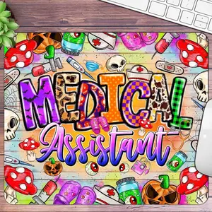 Medical assistant mouse pad