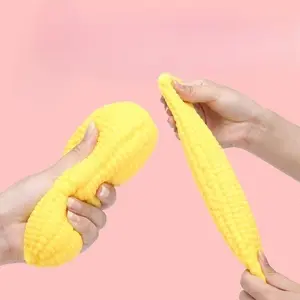 1 Corn Soft Stress Relief Toy, Stress Relief Toy for Adult Boys and Girls, soft texture and easy to knead. Great holiday gift toys