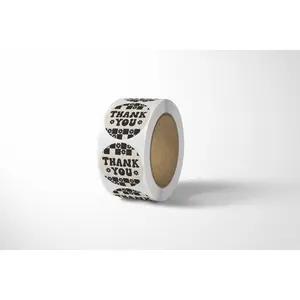 Daisy Check Thank You Stickers - 500 Count