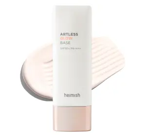 HEIMISH Artless Glow Base 1.35fl.oz/40ml, Multipurpose Makeup Base, Primer, Highlighter, Tone Up Sunscreen for face, Lightweight, Non-greasy, Hydrating, Natural Finish with SPF 50+ PA++++