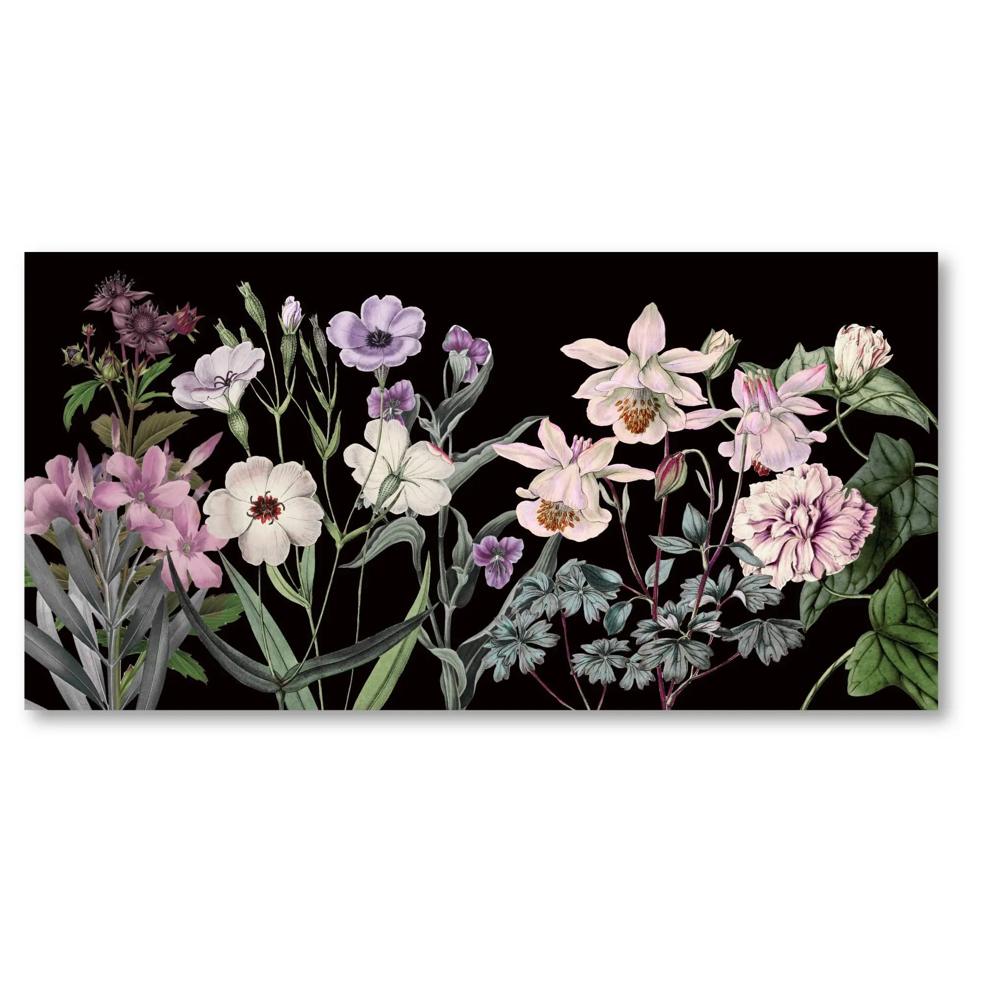 Courtside Market Garden Array 12x24 Canvas WallArt