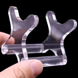 1PC Fishing Lure Showing Stand For Store Acrylic Bait Lure Deep Swim Wobblers Show Shelf Display Stand Collecting Bracket Tools