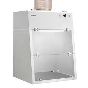 Summervibes Ducted Lab Fume Hood - 22.83x25.98x24.80 in Working Area, Interior Lab Range Hood with LED Light and G1 Pre-Filter, White Exhaust Equipment for Laboratory Fume Control, Pharmaceutical Compounding