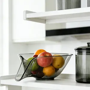 Buy 1 Get 1 Free  Multifunctional Kitchen Drain Basket with Spout for Fruits & VeggiesDrain Basket with  Jumpstart Sale Spout, Kitchen Sink Strainer Drainage Basket Funnel for Food, Kitchen Supplies & Accessories Gadgets for Washing Vegetables & Fruits