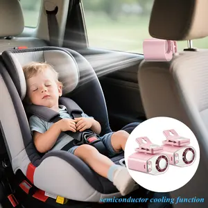 DealsforYouDays【3-Day Delivery】Joytutus AutoFan 2026 Baby Fan for Stroller Desktop Car Seat Fan Summer Portable Rotatable Adjustable Outdoor Car Clip On Fan - 360° Rotation, 100 Speeds Adjustable, LED Display, USB Rechargeable, Wide Clamp Summerwins