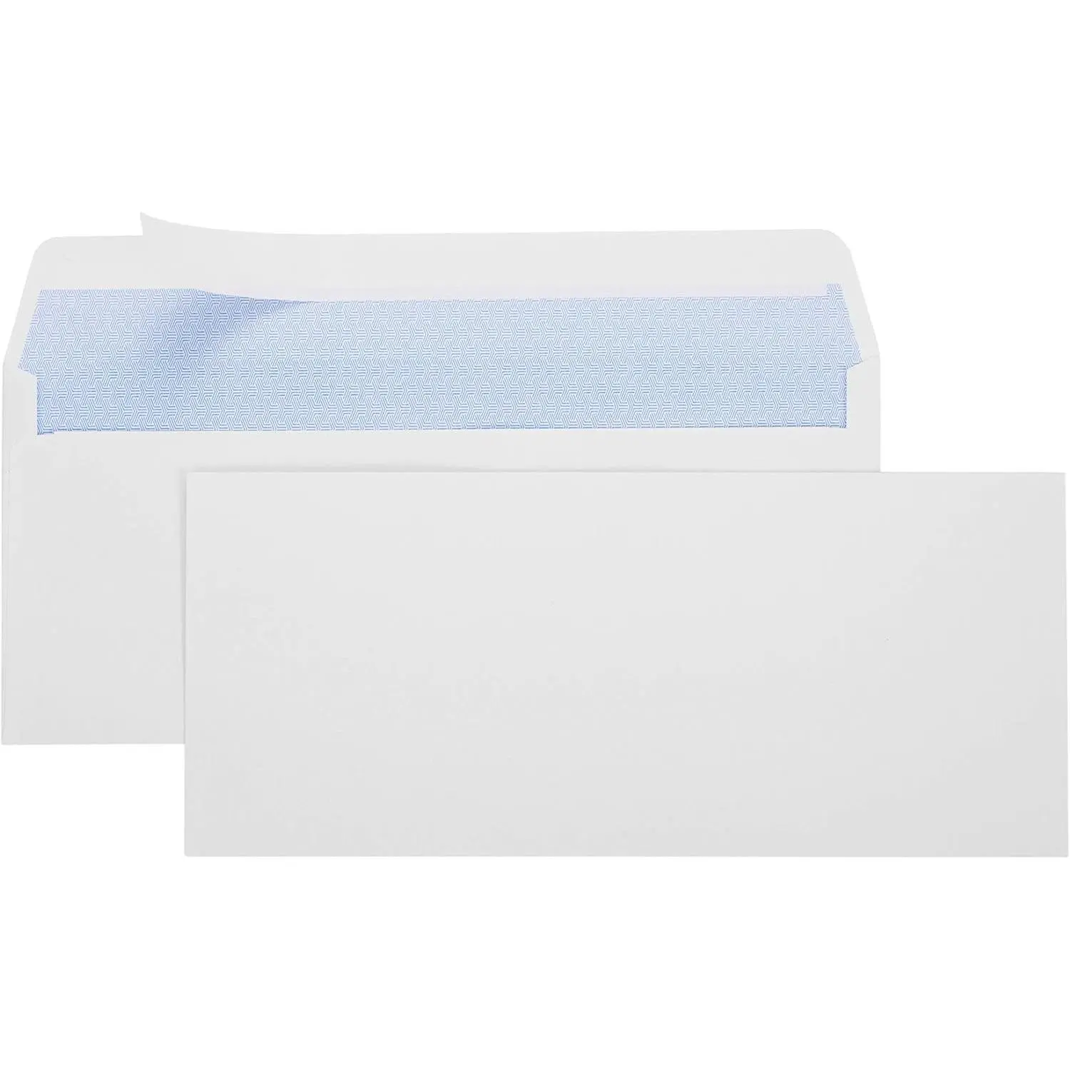500#10 Envelopes SELF SEAL Business Envelope Windowless Design, Security Tint Pattern for Secure Mailing, Invoices, Statements & Legal Document Mailing Envelopes, 4-1/8 x 9-1/2"- White