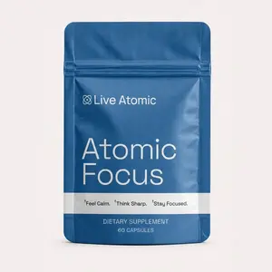 Atomic Focus Vitamin Dietary Supplement, Healthcare Nutrition & Wellness Support