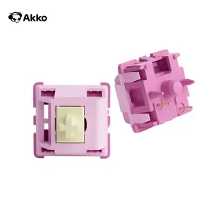 AKKO V3 Pro Mechanical Axis, 30gf 5-pin RGB LED Slot Axis, Keyboard Accessories for Mechanical Keyboard & DIY Keyboard Kit