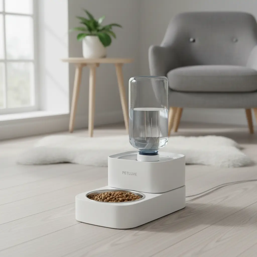 Self-Filling Pet Water Bowl — Automatic Moisture-Proof Dog & Cat Drinking Bowl