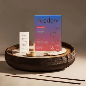 Icedew Shower Fresh Deodorant for Men - 21 Days with Fresh Fragrance, No Pore Filming, Infused with Chinese Herbs, Made in FCC