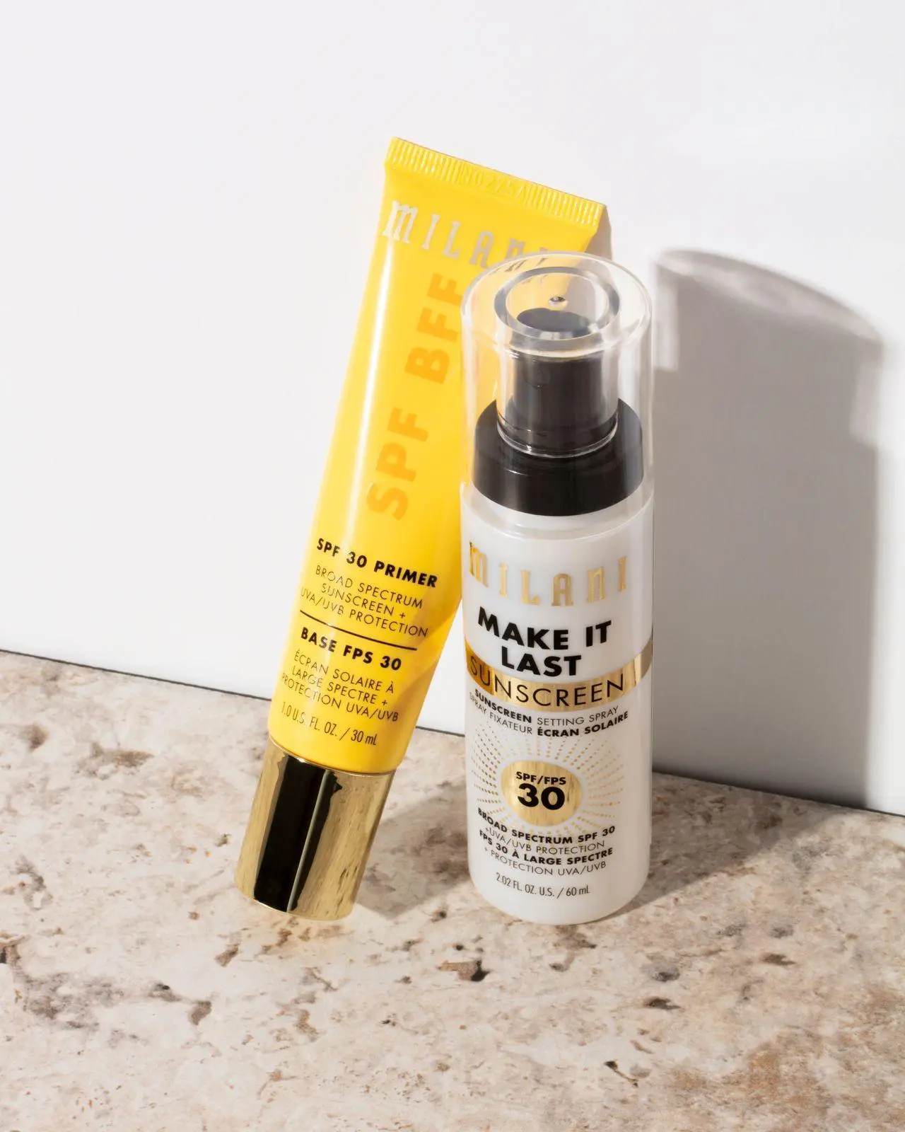 Milani SPF Primer + SPF Setting Spray Duo Bundle Flawless Glycerin Milani SPF Primer + SPF Setting Spray Duo Bundle Flawless Glycerin