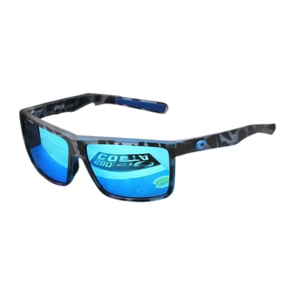 Costa Polarized Sunglasses, Square Frame Suitable For Travel And Outdoor Photography Reducing Glare And UV Rays