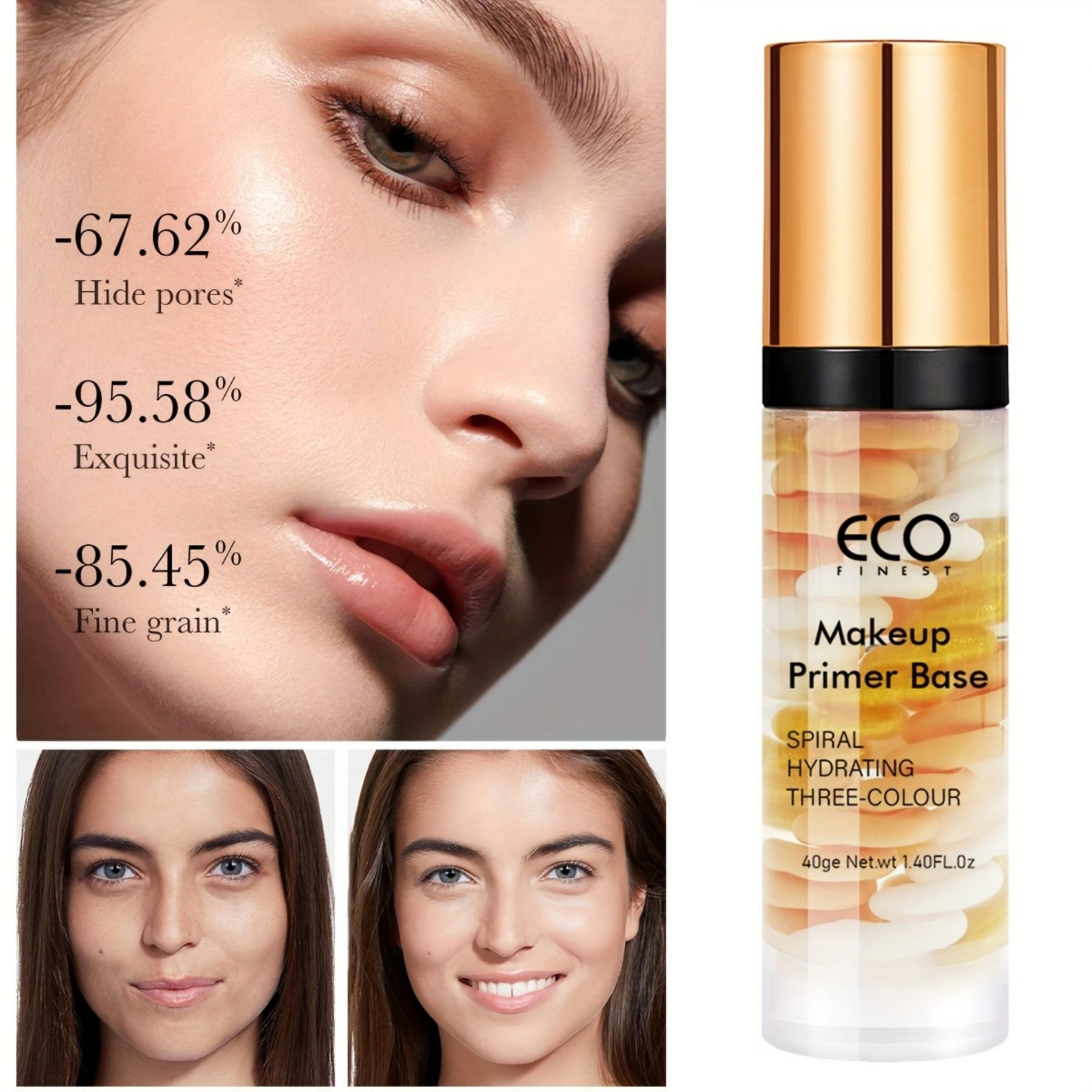 3-in-1 Nourish Makeup Primer | Hydrating with Hyaluronic Acid & Niacinamide, Brightening Skin Tone, Long-Lasting Foundation Base