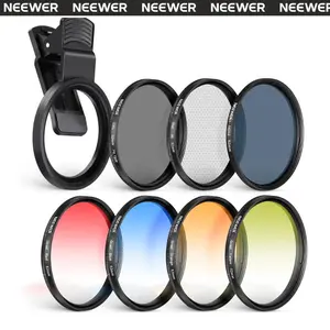 NEEWER Clip On Filters Kit for Phone & Camera - Perfect for Photography and Video