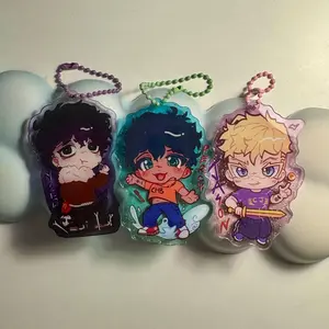 Sons of the Big Three Keychains (Percy Jackson, Jason Grace, Nico di Angelo)