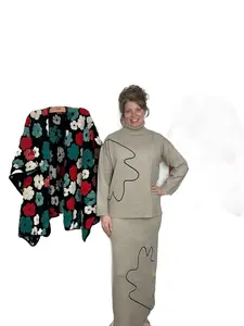 Abstract Outline Sweater