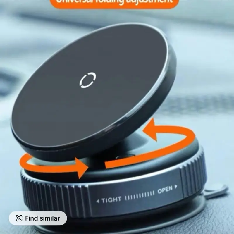 Magnetic Phone Holder with Universal Folding Adjustment for Easy Viewing and Secure Grip