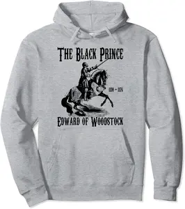 Knight, England, Edward of Woodstock, The dark Prince Pullover Hoodie - Briannama Shop 90B09M6N224N