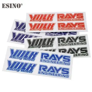 Volk Racing Car Styling Classical Wheel Rim Decorative Vinyl Creative Sticker Decal Set for RAYS Volk Racing TE37 TE37 SL TE37C