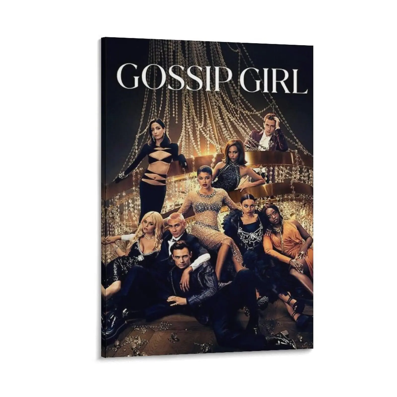 Gossip Girl Canvas Print Painting - Home Decor Decoration for Bedroom, Bar Wall Art, Ideal Gift for Home Supplies Enthusiasts