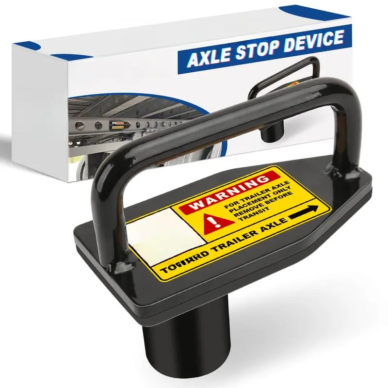Heavy-Duty Magnetic Tandem Slide Stopper for Semi Trucks - Axle Stop with Durable Rubber Face for Precise Adjustment