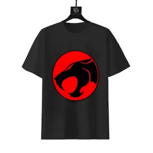 New Cartoon Anime Thundercats T Shirts Men and Woman Fashion T-shirt Streetwear Oversized Harajuku Tops Tees Clothing 24209 Menswear GamisMen Tee Casual Regular Fit Round Neck