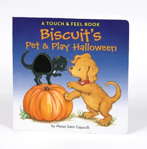Biscuit's Pet & Play Halloween: A Halloween Touch & Feel Book for Kids (Biscuit) by Alyssa Satin Capucilli||Pat Schories [Board book]