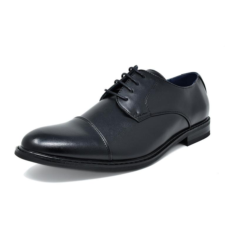 Bruno Marc Men's Formal Oxford Lace Up Shoes Square Toe