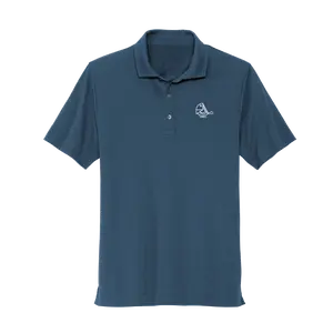 Men's Polo - Deep Rough Blue