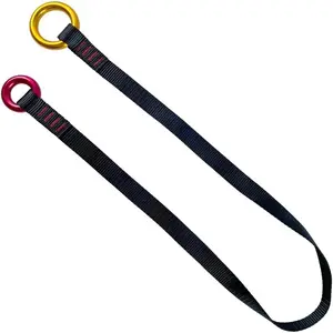 35.4"/43" Adjustable Arborist Tree Climbing Friction Saver with Retrievable Anchor, Professional Loop Belt Sling for Safe Tree Climbing and Rigging