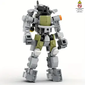 161pcs Moc Robot Building Blocks, Exoskeleton Robot Toy, Perfect Gift for Boys, Mini Mech Warrior Figurine Assembly Kit, Building Set, Building Block Model