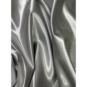 Silver Duchesse Satin