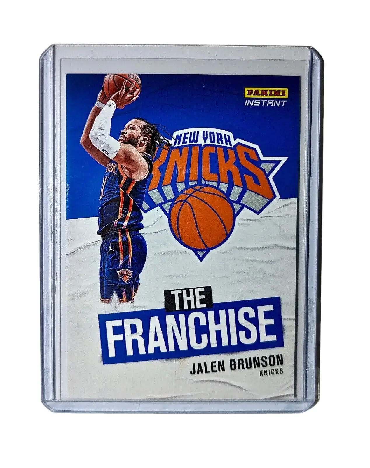 Jalen Brunson 2024-25 Panini The Franchise NBA #12 Card New York Knicks 1/234