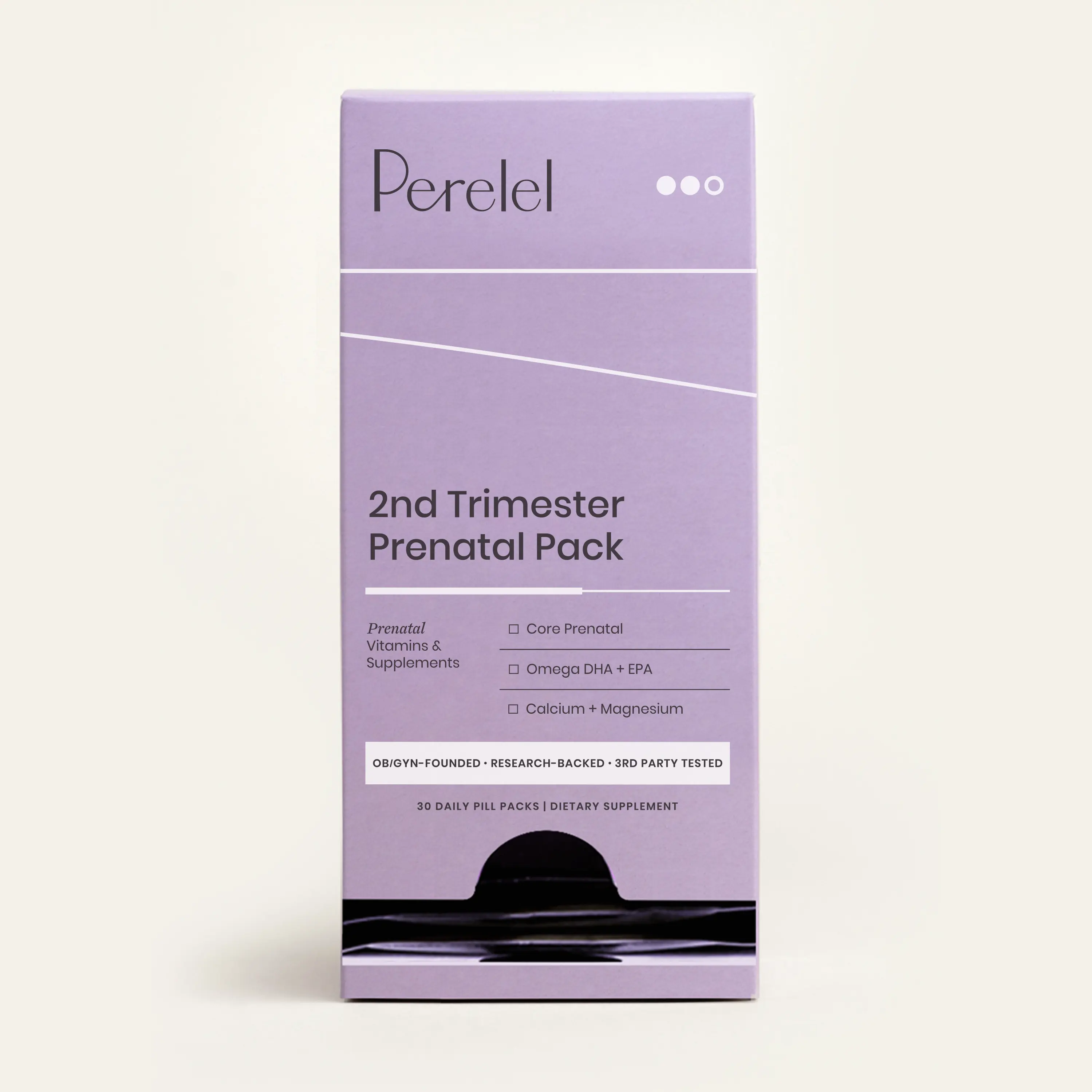 Perelel 2nd Trimester Prenatal Pack