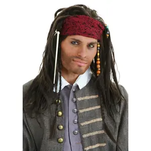 Authentic Men's Pirate Wig
