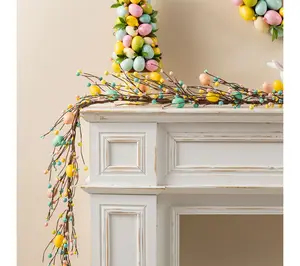 Glitzhome 72"L Easter Egg Garland Glitzhome 72"L Easter Egg Garland