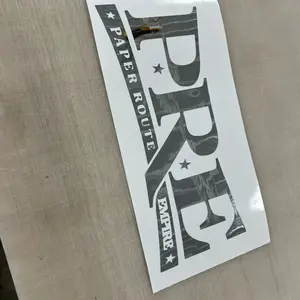 Paper Route Empire Chrome Decal Paper Route Empire Chrome Decal