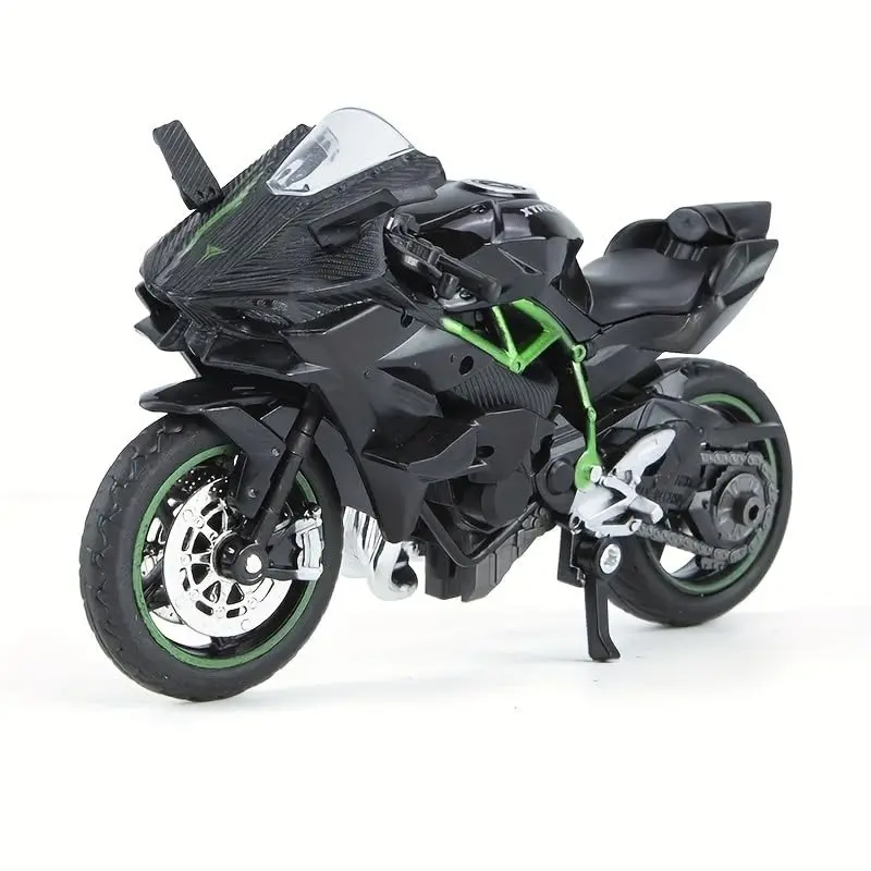 1:18 Zinc Alloy Motorcycle Model, Motorcycle Diecast, Die-Cast Collectible Toy, Scale Collectible Motorcycle, Sports Theme Hand Operated, Gift for Action Figure Enthusiasts